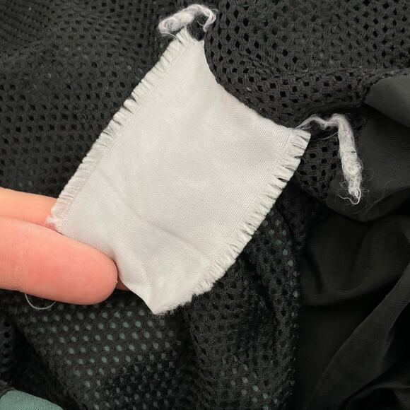 Vintage Woolrich Jacket Hydromax 2100 Windbreaker Hooded Green Black Mens Size L - Picture 10 of 12